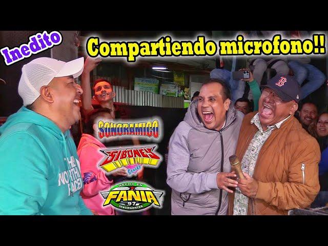 INEDITO!! - POR PRIMERA VEZ COMPARTEN MICROFONO!! - SONORAMICO - SIBONEY Y FANIA 97