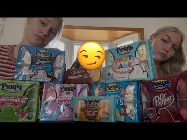 Trying CRAZY Peeps Flavors (GETS FOREIGN)