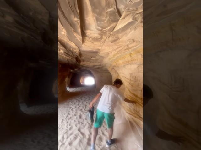 지나는 길에 만난 sand cave, 모든게 신기한 부부