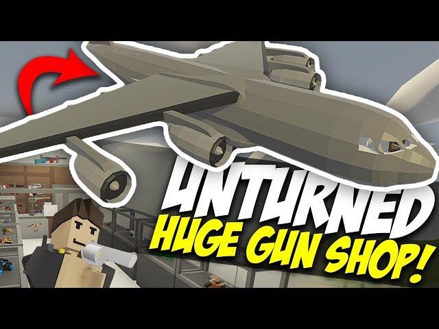 HUGE MOBILE GUN SHOP - Unturned Store RP!