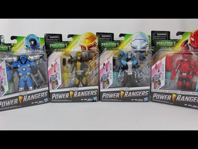 Beast Morphers 6 Inch Gold/Silver/Red Fury/Drilltron Review [Power Rangers Beast Morphers]