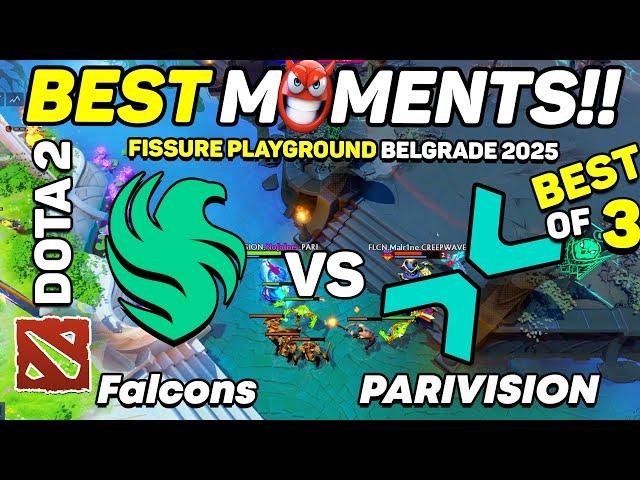 Falcons vs PARIVISION - HIGHLIGHTS - FISSURE Playground Belgrade 2025 | Dota 2