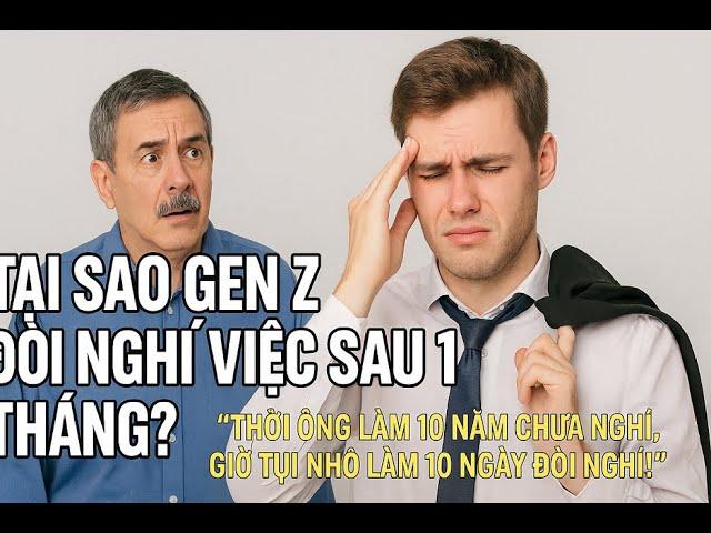 Tại sao ngày càng nhiều Gen Z nghỉ việc chỉ sau 1 tháng? | Ông Chú Thời Sự | OCTS