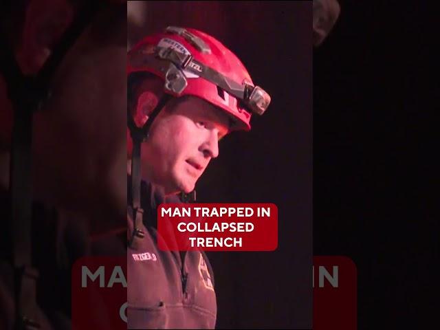 Contract worker trapped in trench in Wyandotte, Mich.