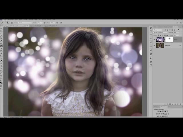 Apply Bokeh Overlays to your photos with Photoshop