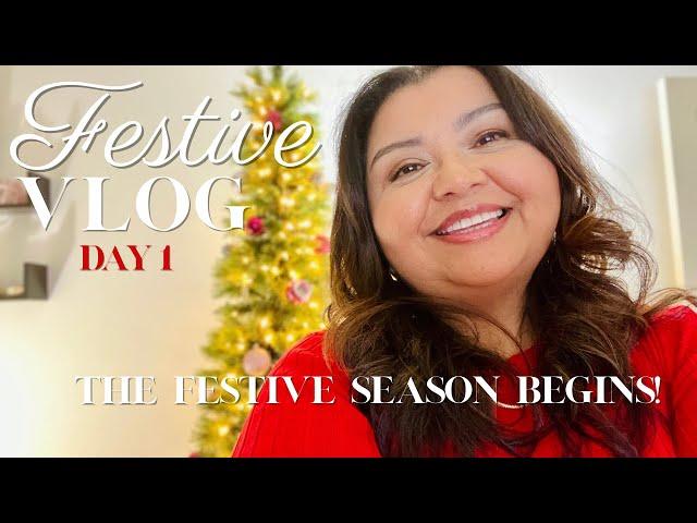 The Festive Season Begins!  Cozy Cooking & A Luxury Unboxing | Vlogmas Day 1