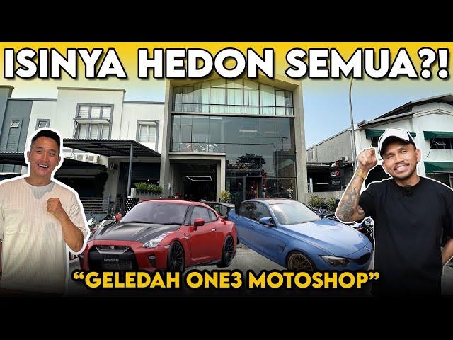 INI DIA BENGKEL IDAMAN ARTIS & ORANG PENTING ⁉️ GELEDAH KOLEKSI HEDON BEN ONE3 MOTOSHOP‼️