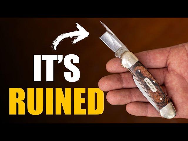 I BROKE MY KNIFE!! Now What? || How good is Buck Knives Lifetime Warranty?