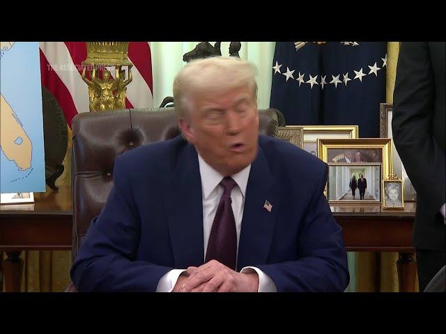 Trump forsees talks with Russia and China on denuclearization