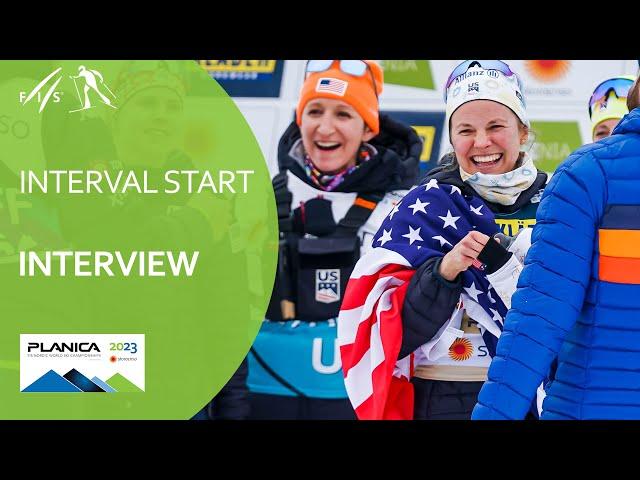  Jessie DIGGINS | "This was one of the best races in my whole life" | Planica 2023