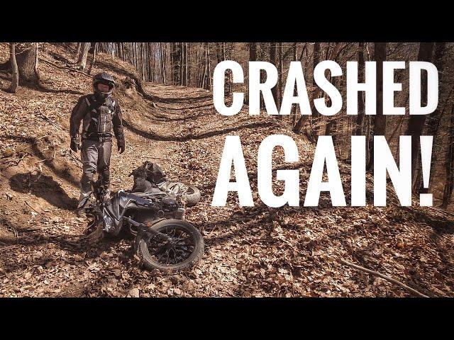 HONDA CB500X I've CRASHED it again