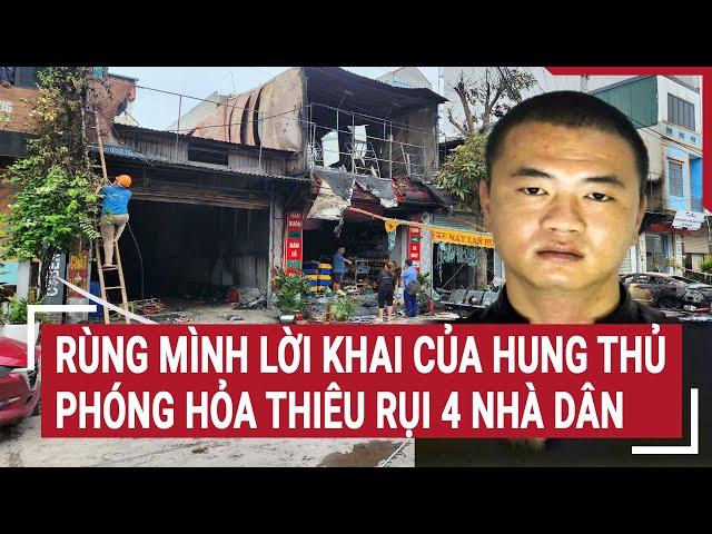 Shivering confession of the arsonist who burned down 4 houses at dawn | Today's issue