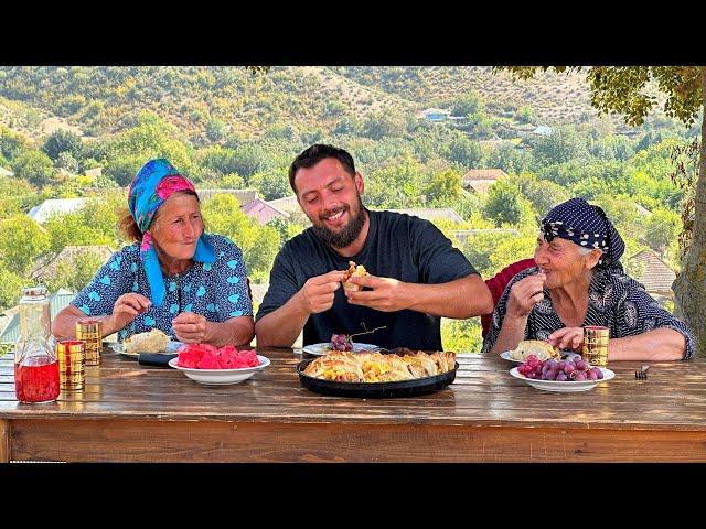 Grandma’s Fried Shawarma Recipe | Family Life in a Caucasian Village