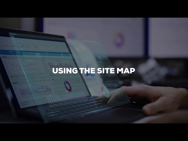 Using the site map