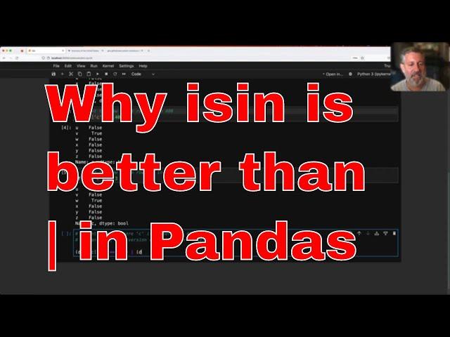 Using | in Pandas? Consider the "isin" method instead