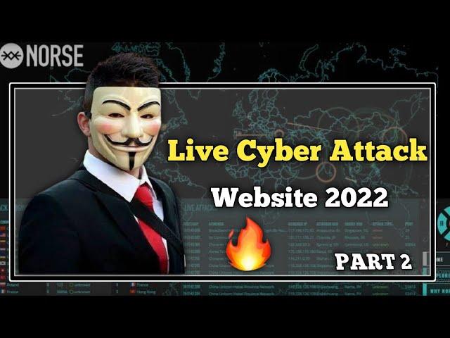 दुनिया के सबसे खतरनाक हैकिंग वेबसाइट |  Live Hacking Attacks | Cyber Attacks Live 2022 - Hindi