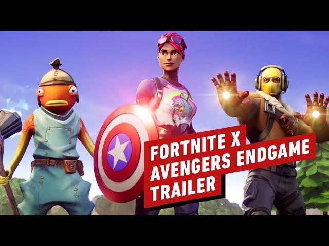Fortnite X Avengers: Endgame Trailer