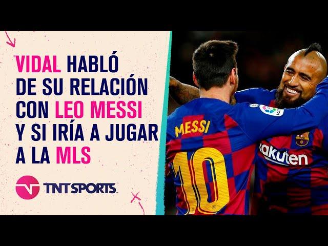 Arturo #Vidal habló sobre su relación con Lionel #Messi y si iría a jugar al fútbol de la #MLS