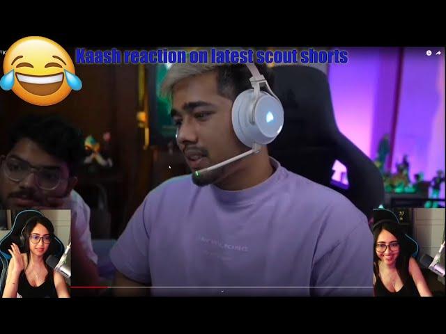 kaash react on latest scout shorts | epic reaction | @KaashPlays