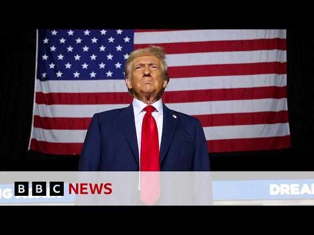 Donald Trump vows tariffs on Mexico, Canada and China on day one | BBC News