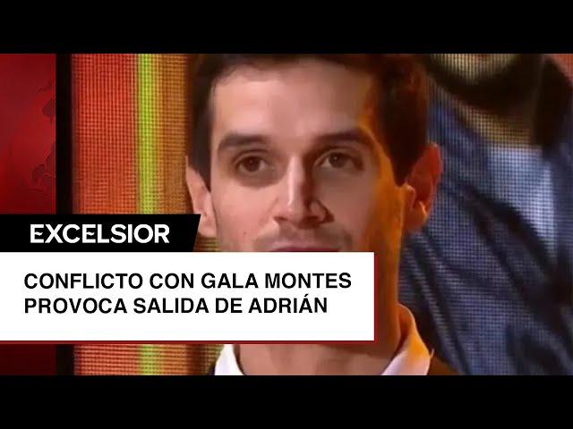 Por qué salió Adrián Marcelo de reality show pelea con Gala Montes lo originó