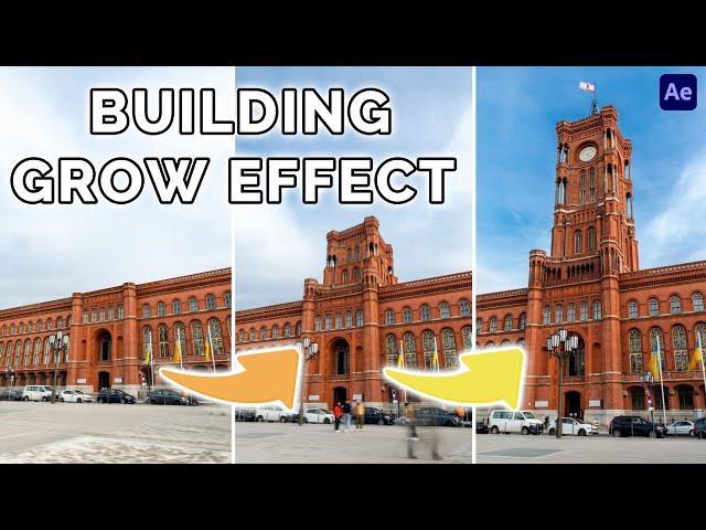 Building GROW EFFECT - Adobe After Effects Tutorial