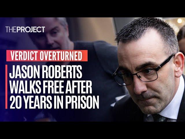 Jason Roberts Walks Free After Spending 20 Years In Prison For The Murder Of Two Police Officers
