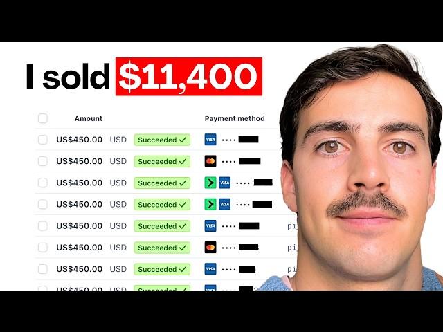 How I made $11,400 selling nothing