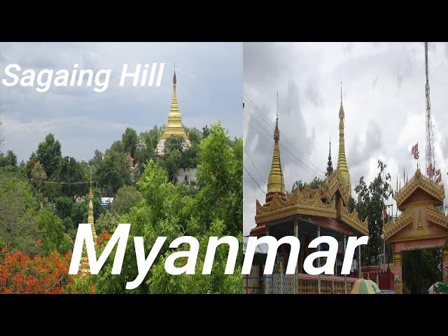 Beautiful View of Sagaing Hill | Sagaing | Myanmar |