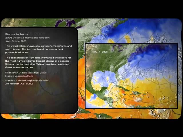 NASA Hurricanes of 2005 (HD 720p)