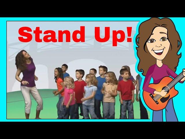 Stand Up, Sit Down Children's Song and More | Patty Shukla