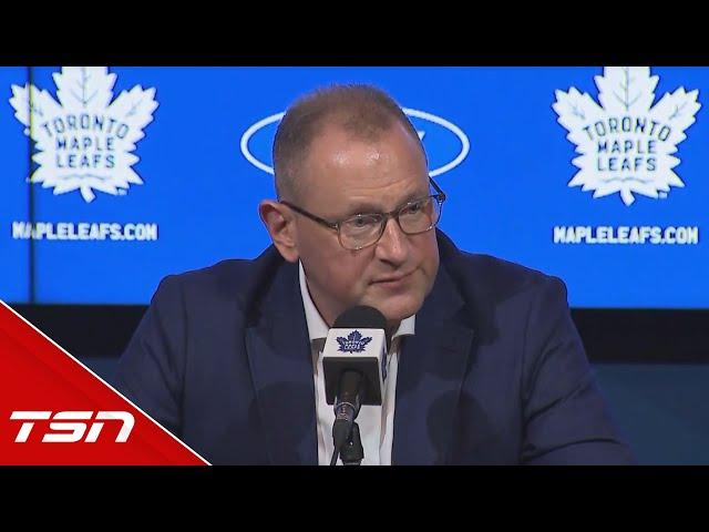 Brad Treliving's Full Toronto Maple Leafs Press Conference - May 29