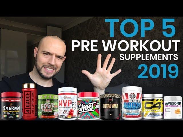 Top 5 PRE Workout Supplements 2019