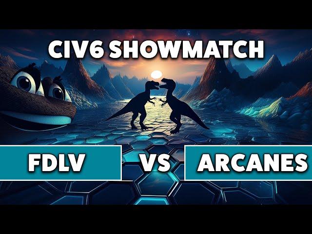 Civ6 SHOWMATCH | Freritos de la Vega vs Arcanes