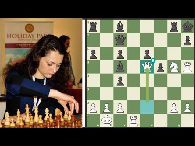 Another best game in 2021 - Alexandra Kosteniuk vs Irina Krush 2021