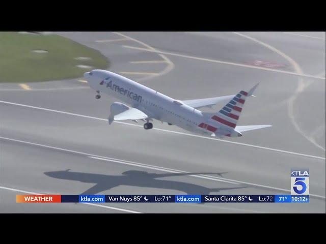 American Airlines flight interrupted by sounds of ‘moaning’ PA system