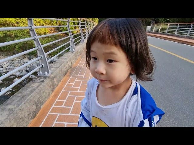 #부산맘Vlog/ 밀양 생림에서 캠핑하고 표충사계곡놀이터에서 신나게 놀았던 일상