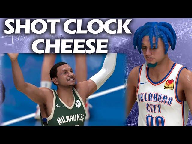 NBA 2K25 Starting 5 - Shot Clock Cheese He's Cold!