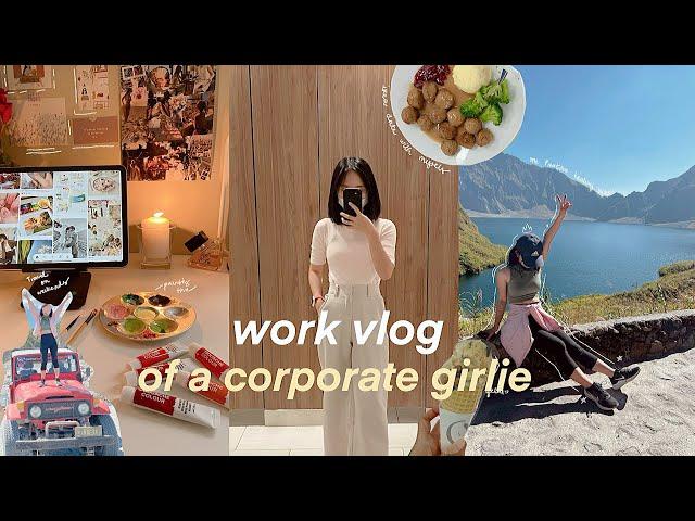 work vlog | why I stayed for 9 years in my 9-5 job, Mt. Pinatubo healing hike, corporate girlie