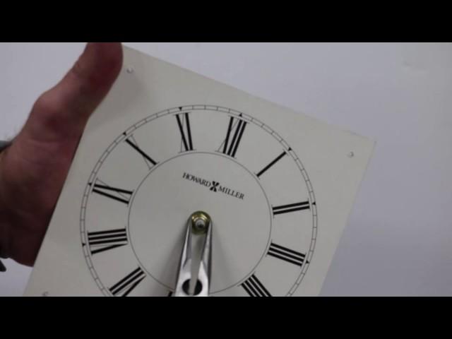 Howard Miller How to replace a Battery-operated Movement