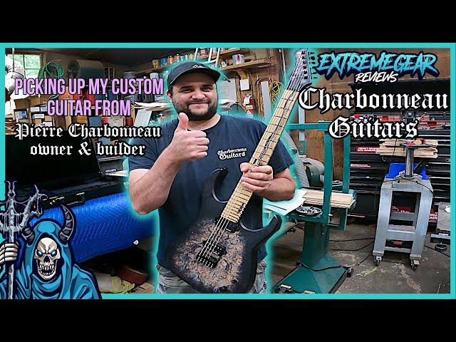 Charbonneau Guitars | Picking Up My INCREDIBLE Custom Guitar From Their Shop!