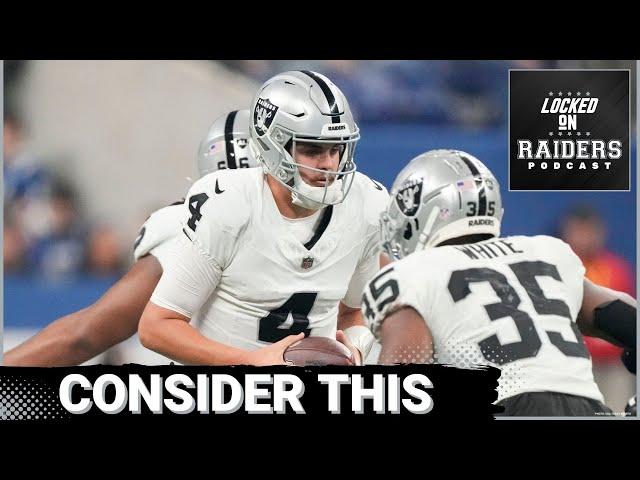 What the Las Vegas Raiders need to consider with their QB situation