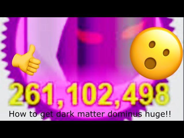 How I get dark matter huge pets in pets simulator