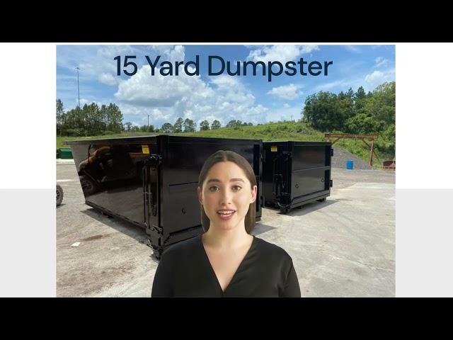 How to pick the right size Roll Off Dumpster