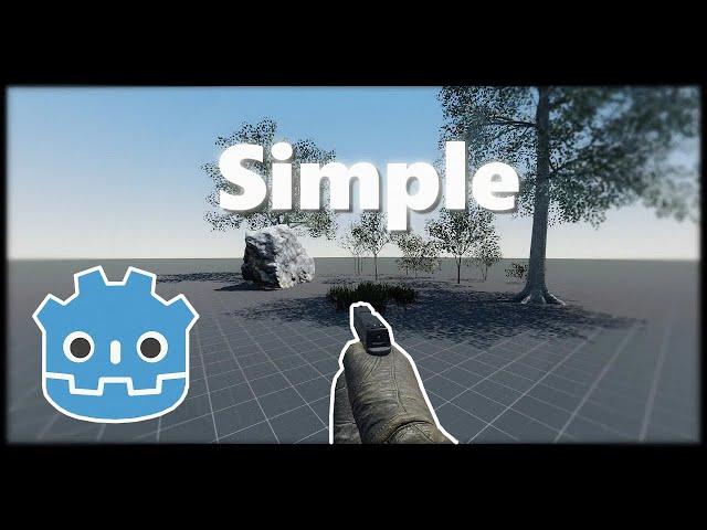 Making AAA graphics in GODOT is SIMPLE