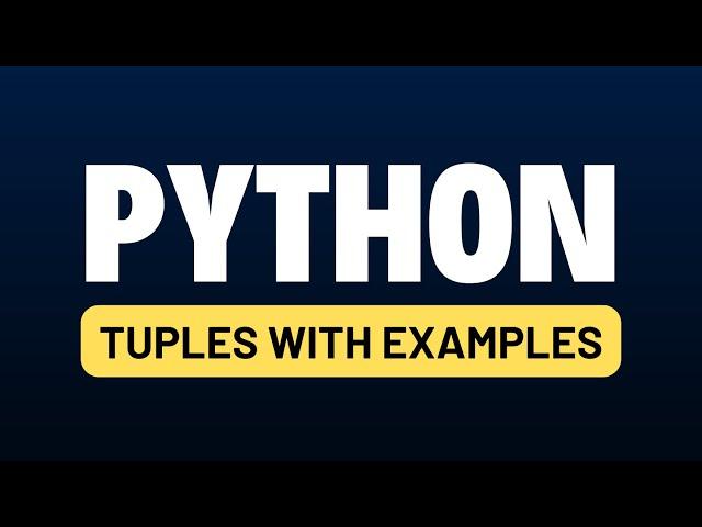 Python for Automation Testing Tutorial #18 | Python Tuples