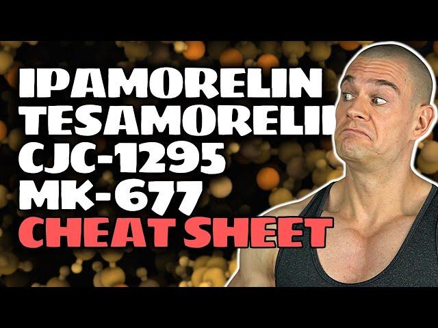 MAXIMIZE Growth Hormone With Ipamorelin & Tesamorelin (Cheat-Sheet) MK-677, GHRP-6, CJC-1295 & More!