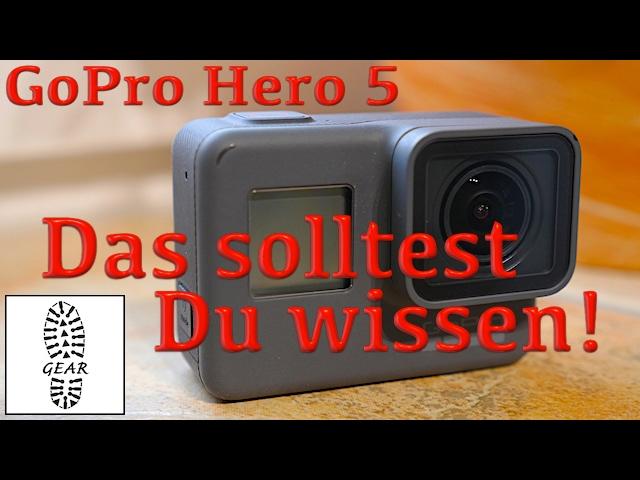 Tech: GoPro Hero 5 - Das solltest Du wissen!