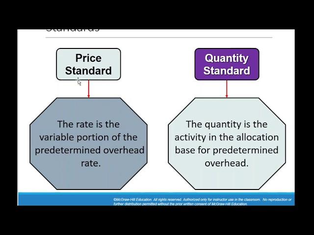 ACCT 205 Chapter 10 Standard Costs and Variance