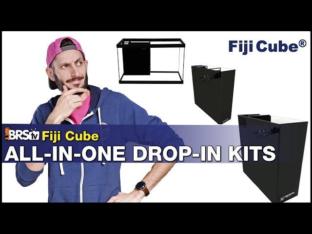 Turn your undrilled saltwater tank into an All-In-One! Fiji Cube AIO Drop-In Kits